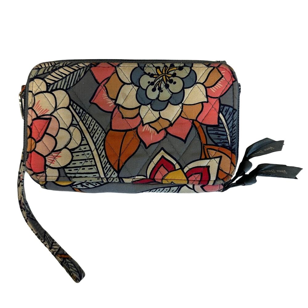 Vera Bradley‎ Floral Phone Wallet Wristlet - Picture 5 of 10
